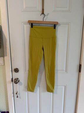 lululemon athletica Yellow-Green High-Rise Align Leggings